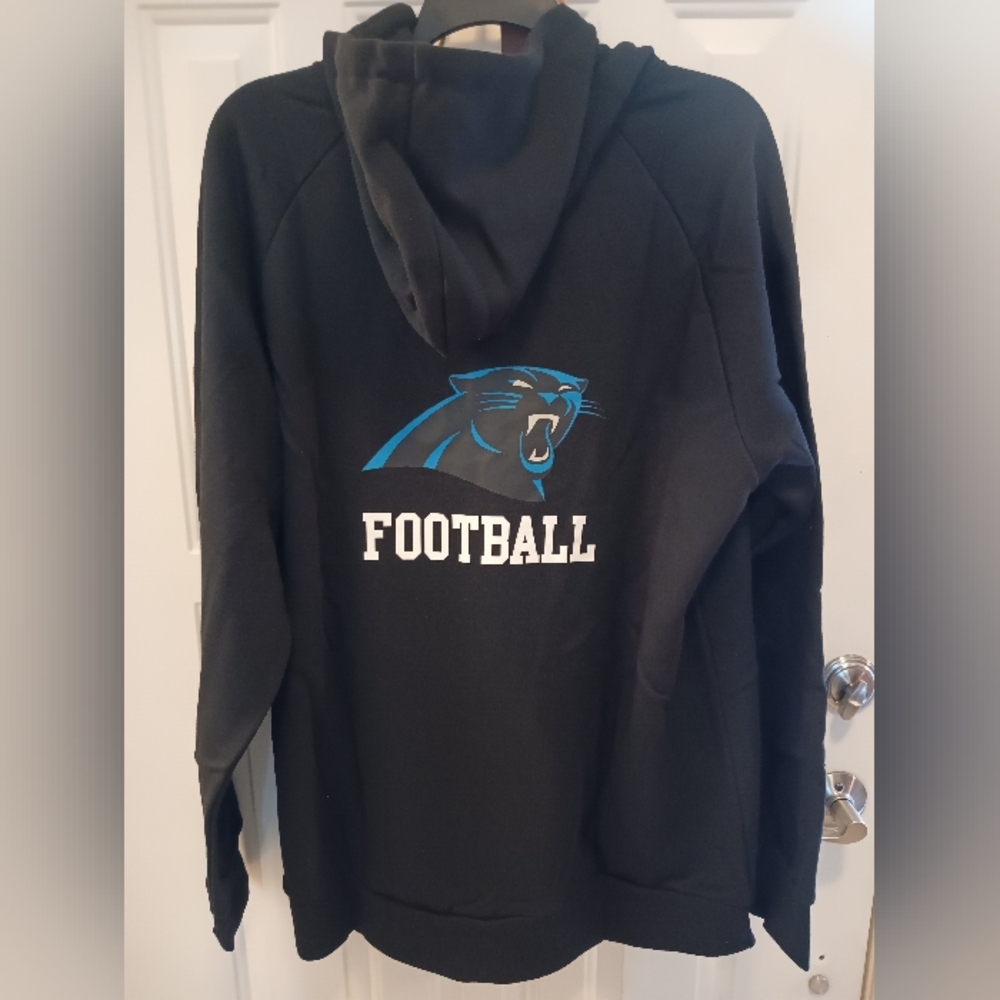 Black Carolina Panthers Full-zip Hoodie